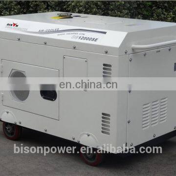 BISON China Taizhou AC Single Phase Silent Diesel Generator With AVR for Home Diesel Generator Set 10kv photo-5