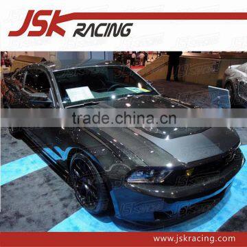 2010-2013 OEM STYLE CARBON FIBER HOOD BONNET FOR FORD MUSTANG(JSK100205)