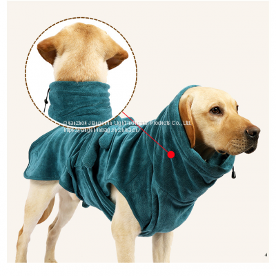 New Style Super Absorbent Quick-dry Towel Small and Large Design Dog Coat Pet Clothes photo-5