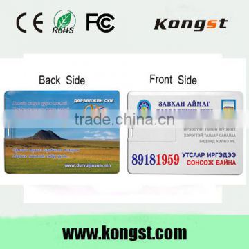 Stock Products Status and Card Style Credit Card USB Flash Drive