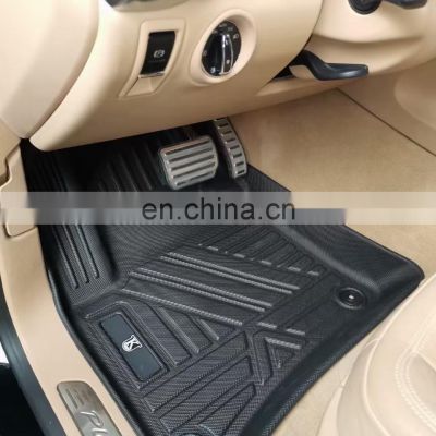 Seamless fit 3D TPE car floor mat custom supply for Jeep RENEGAD 2016-2019