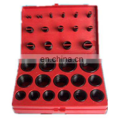 Good Quality FKM FFKM Rubber NBR VNQ HNBR Silicone  sealing O Rings Kits With Chemical Resistance