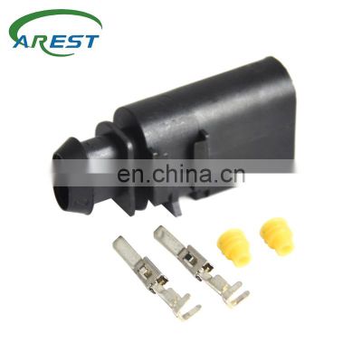 Carest Male Connector Housing 2 Pin Sealed Male JPT Connector Kit For VW AUDI VAG - 1J0 973 702