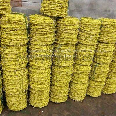 PVC Coated Barbed Wire Hot Dipped Galvanized Barbed Wire Barbed Wire Manufacturer photo-4
