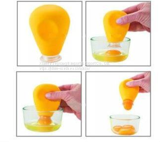 Silicone Rubber Egg Yolk Separator