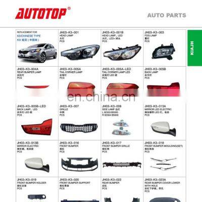 CARVAL/JH/AUTOTOP AUTO PARTS FOR KIA K3 CHINESE TYPE