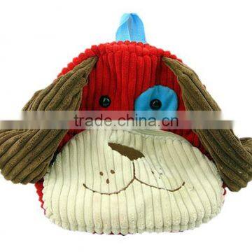 cute dog shaped plush backpack