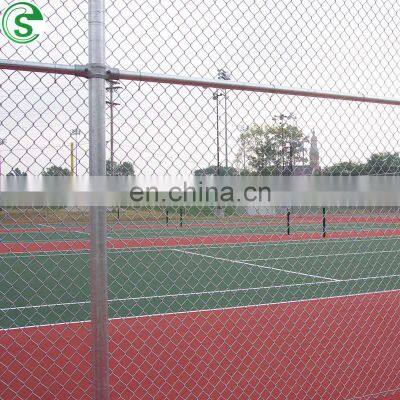 Security fence sports ground chain link fence competitive price