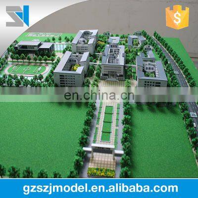 1:200 miniature beautiful school miniature architectural model building supplies