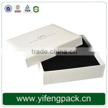 China High End Luxury Rigid Collapsible Custom White Jewelry Gift Box photo-5