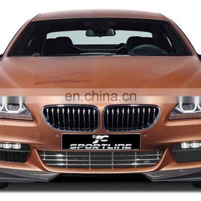 Carbon Fiber Car Front Splitter for BMW 6 Series F06 F12 F13 M TECH 2014 photo-2