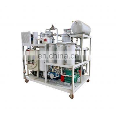 Automatic Diesel Fuel Polishing Vacuum Oil Decoloring Filter Machine