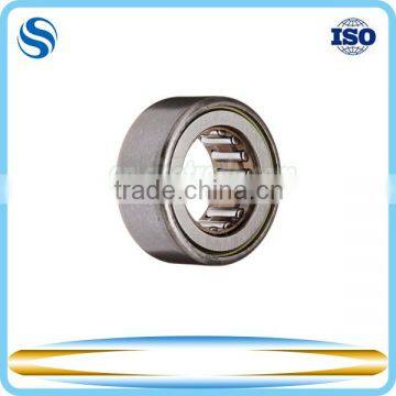 Self-aligning needle roller bearing with and without inner ring