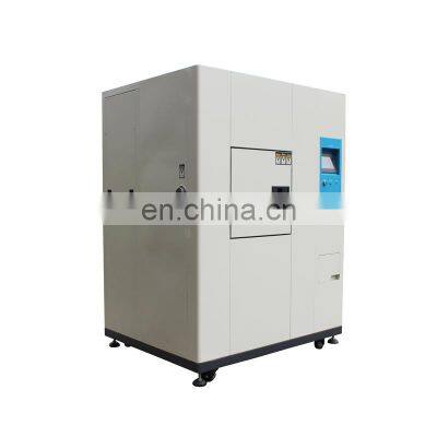 Two zone hot impact testing cryo chamber CE ISO approved rapid change high and low alternating box