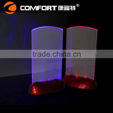 Clear Acrylic Restaurant Menu Card Holder Wholesale photo-2