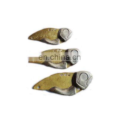 Wholesale 7g 14g 20g  Lead +Copper Metal Fishing Lures Blank Body Fishing VIB Unpainted