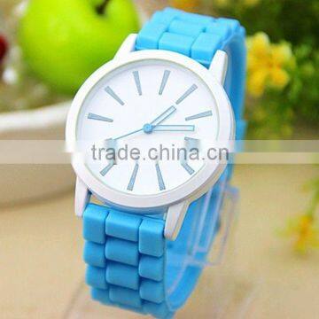 Trendy style wholesale silicone jelly watch