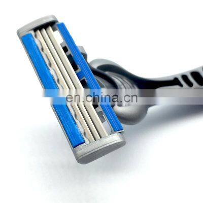 China Factory Wholesale Men Shaver Hair Trimmer Three Blade Mini Men Shaver photo-2