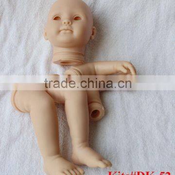 Best quality soft Vinyl Reborn Baby Toddler Doll Kits Accessories