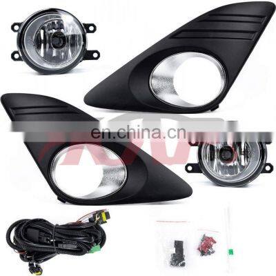 For Toyota 2012-2014 LE Camry Middle East Fog Lamp Group  Front Foglamp Combination BLACK and CHROME