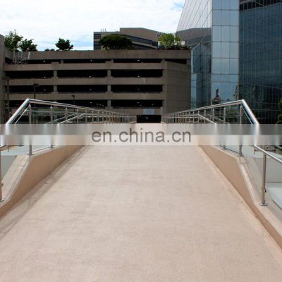 Factory Wholesale Stainless Steel Stair Railing Glass Railing Stainless Steel Glass Balustrade for Balcony