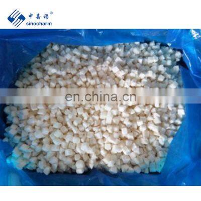 Sinocharm BRC A Approved New Season Crisp IQF Water Chestnut Frozen Diced Water Chestnut