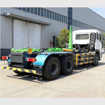 Dongfeng KINLAND 6x4 20ton Hook Arm Lift Garbage Truck photo-3