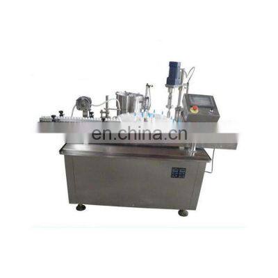 10ml 15ml 30ml liquid eye drop dropper bottle filling capping machine / oil bottling line