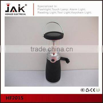 JAK HF201S 4 LED Dynamo Lantern with Solar