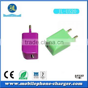 Cream Top Selling in Website Wall Charger Made in China USB Port Travel Charger