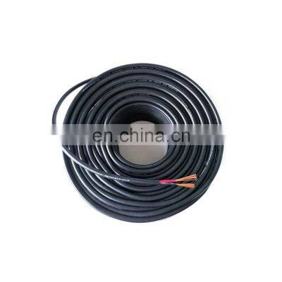 Soft flexible anneal copper fire retardant 0ga 2ga 4ga 6ga 8ga amp power cable power battery cable for car audio