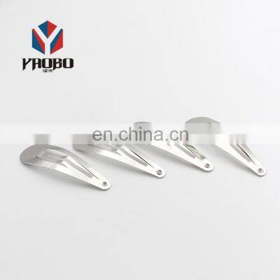 Fashion High Quality Metal Rectangle Hair Snap Clip photo-3