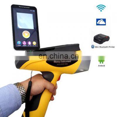 handheld xrf metal analyzer for alloy rapid analyze