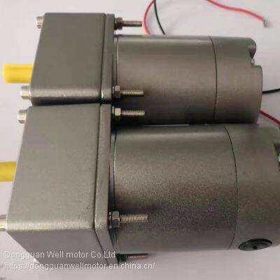90 Degree DC Geared Motor Brush DC Geared Motor 60mm 6w 10w 15w 25w 30w 40w 6v 12v 24v 36v 48v 100v 200v 220v Big Torque