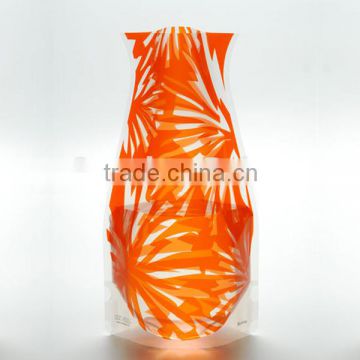 Top sale home decor colorful plastic flower vase