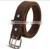 Genuine Buffalo Grain Leather Belt with dual pin buckle wholesale Top Grain Retail Premium Quality OEM AND ODM