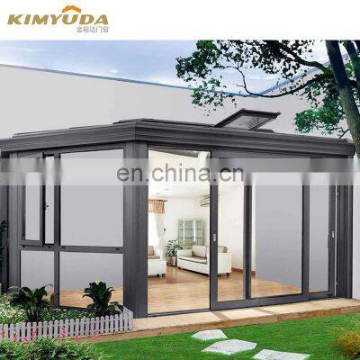 Aluminum Alloy Sun Room New Design Greenhouse Aluminium Tempered Lowes Glass Sunroom