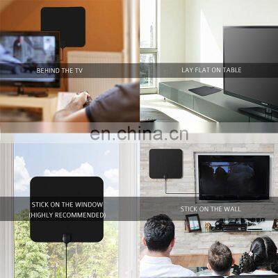 Digital Indoor HDTV Antenna for 4K 1080P UHF VHF Freeview HDTV Channels With Coax Cable photo-5