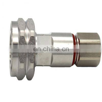 4.3-10 mini din screw type rf coaxial connector for 7/8  1/2\