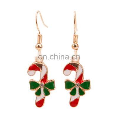 Christmas Drop Dangle Earrings Glitter Christmas Earrings photo-3