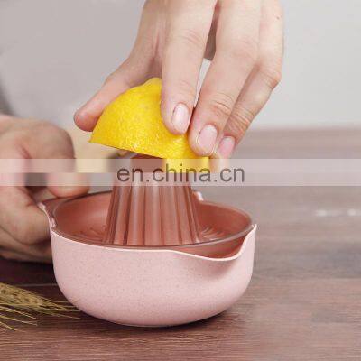 Latest Press Kitchen Tools Customizable Orange 2 in 1 Citrus Manual Lime Juice Lemon Juicer Squeezer