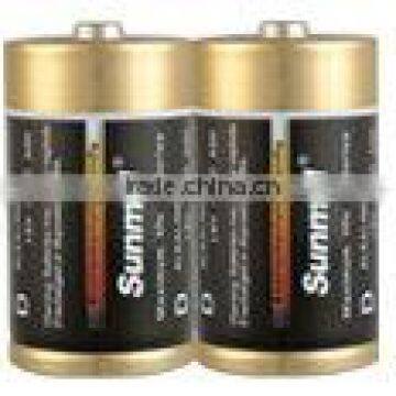 D Size and 1.5V Nominal Voltage SUPER ALKALINE BATTERY