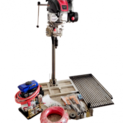 Small exploration drilling machine with a maximum drilling depth of 30 meters
