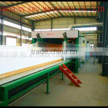 Horizontal continuous mattress polyurethane foaming machine