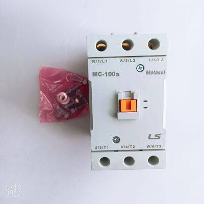 LS Metasol AC220V Magnetic Contactor MC-100a
