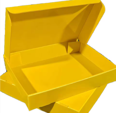 Customizable PP Corrugated Gift Box – Foldable, Waterproof, Promotional Packaging