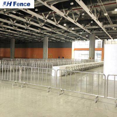 Customized PVC Coated Crowd Control Barrier Temporary Fence Waterproof Sustainable photo-6