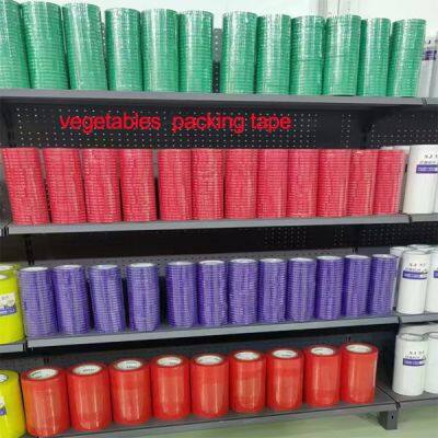 Purple Colors and Size Vegatables BOPP Packing Tapes for Packed
