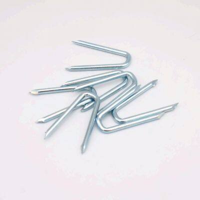 U Shaped Staples for Cable Management - Zinc Plated With Warranty