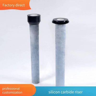 Jinhaihong Anti-corrosion and Anti-rust Ceramic Silicon Carbide Riser Tubes for Molten Aluminum Supply, Customization and Production photo-4
